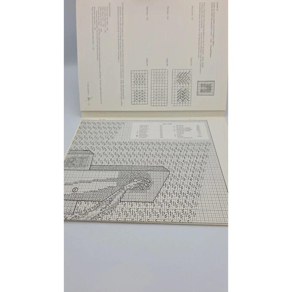 The Crucifixion, 1982, Cross Stitch Pattern Booklet
